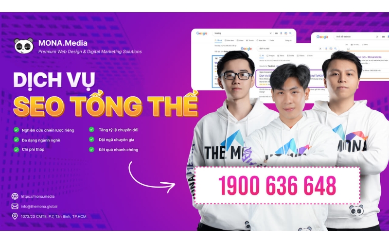 dịch vụ seo tổng thể