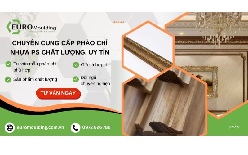 euro moulding đơn vị cung cấp phào chỉ uy tín