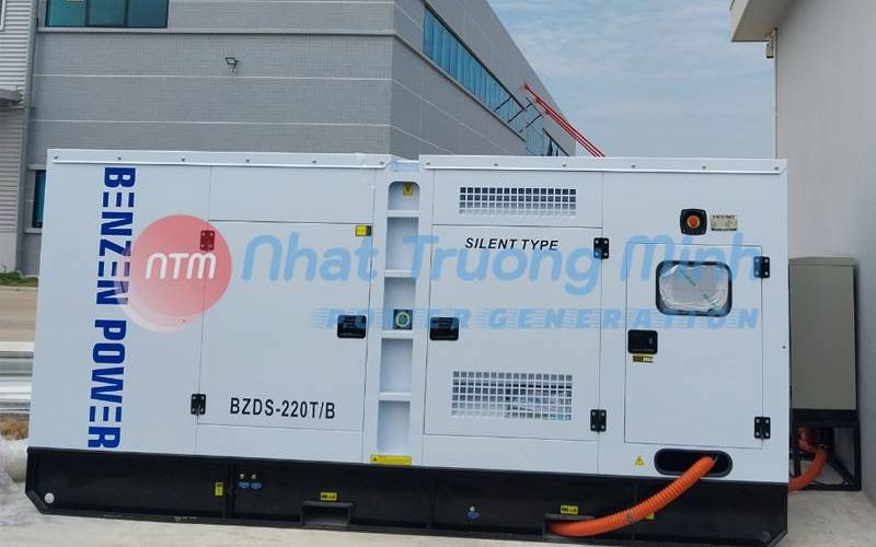 Dự án máy phát điện Benzen Power 200kVA – Hải Phòng