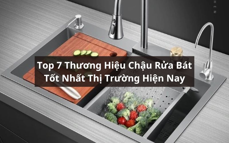 thương hiệu chậu rửa bát