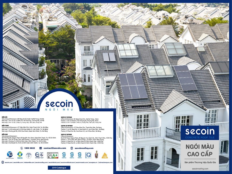 thương hiệu gạch ngói màu secoin